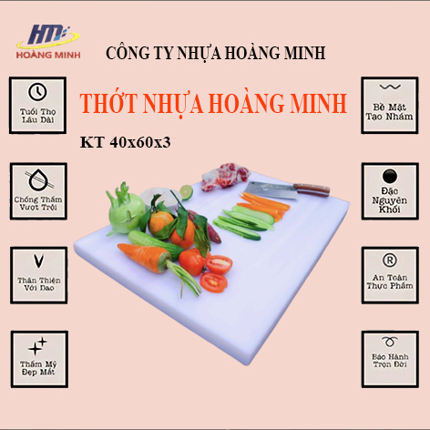 thớt nhựa 40x60x3cm