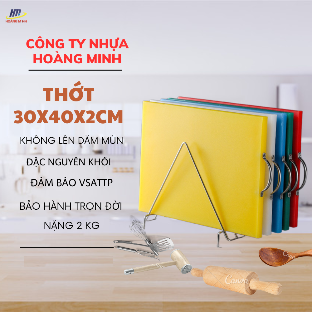 Kích Thước 30x40x2cm