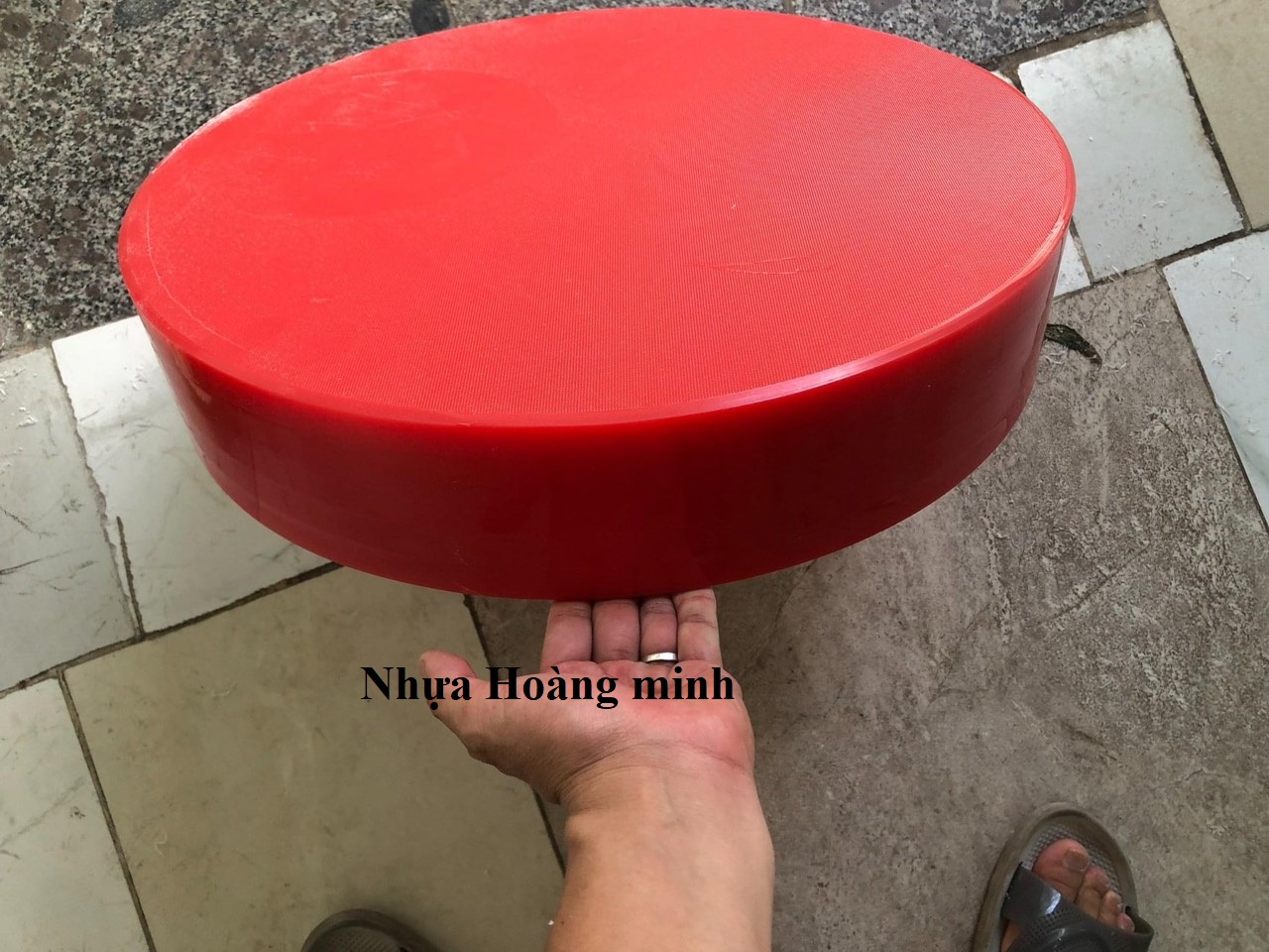 Thớt Nhựa Màu Đỏ