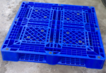 Pallet nhựa cũ 1200x1000x150 xanh dương