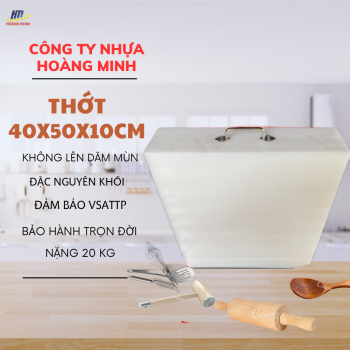 Thớt nhựa băm chặt 40x50x10cm
